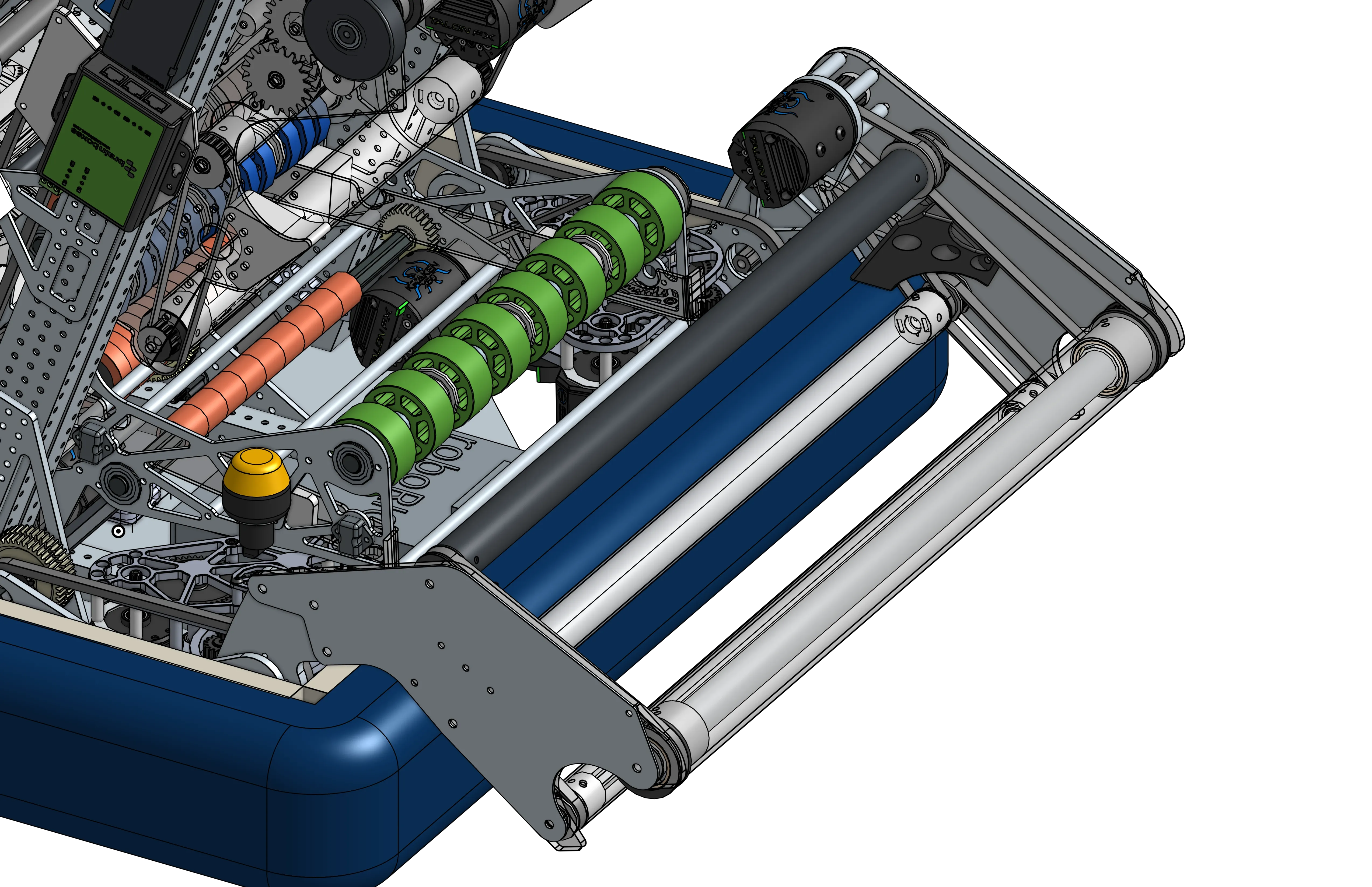 1678 Crescendo slapdown intake CAD render